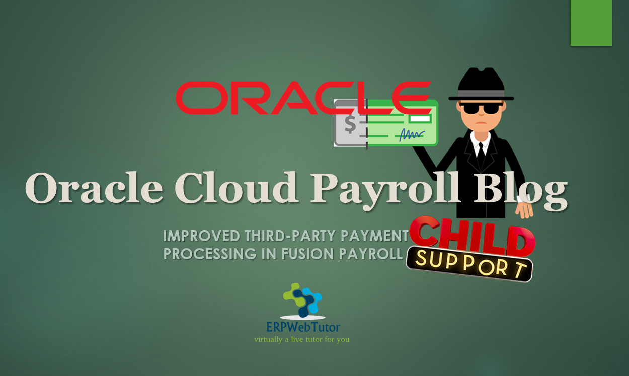 Improved Third Party Payment processing in Fusion Payroll