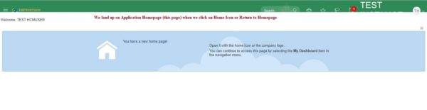 Access dashboard report from springboard page in Fusion Applications